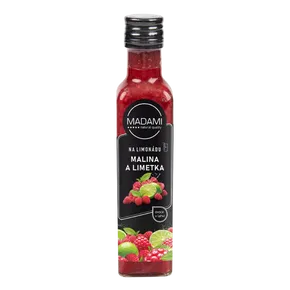 Madami Ovoce na limonádu Malina a limetka 250 ml